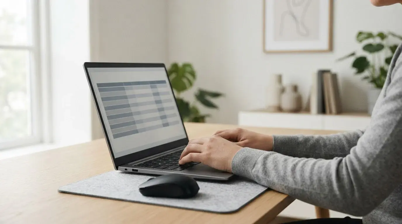 Desktop-Bildschirm zeigt neutrale Vergleichstabelle verschiedener Wettanbieter