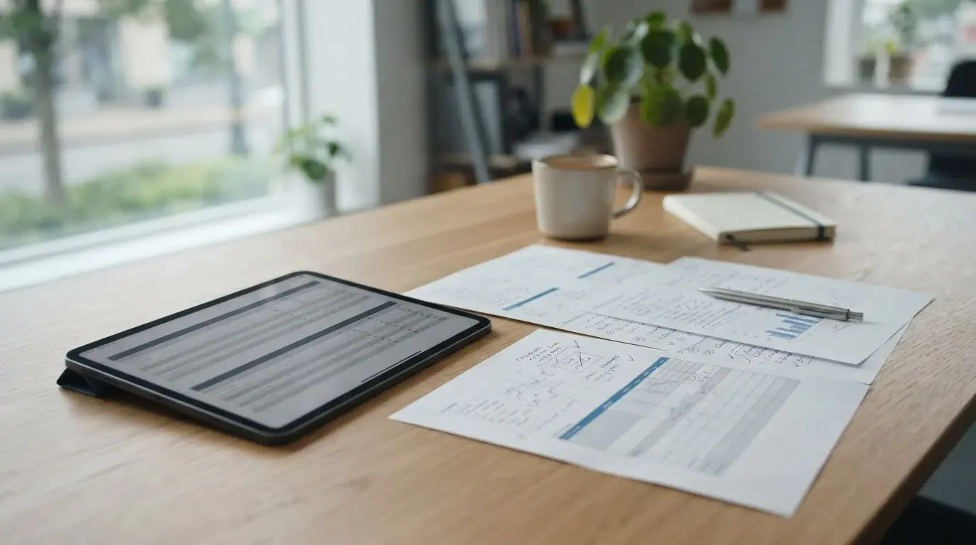 Vergleichende Analyse verschiedener Wettanbieter auf neutralem Schreibtisch
