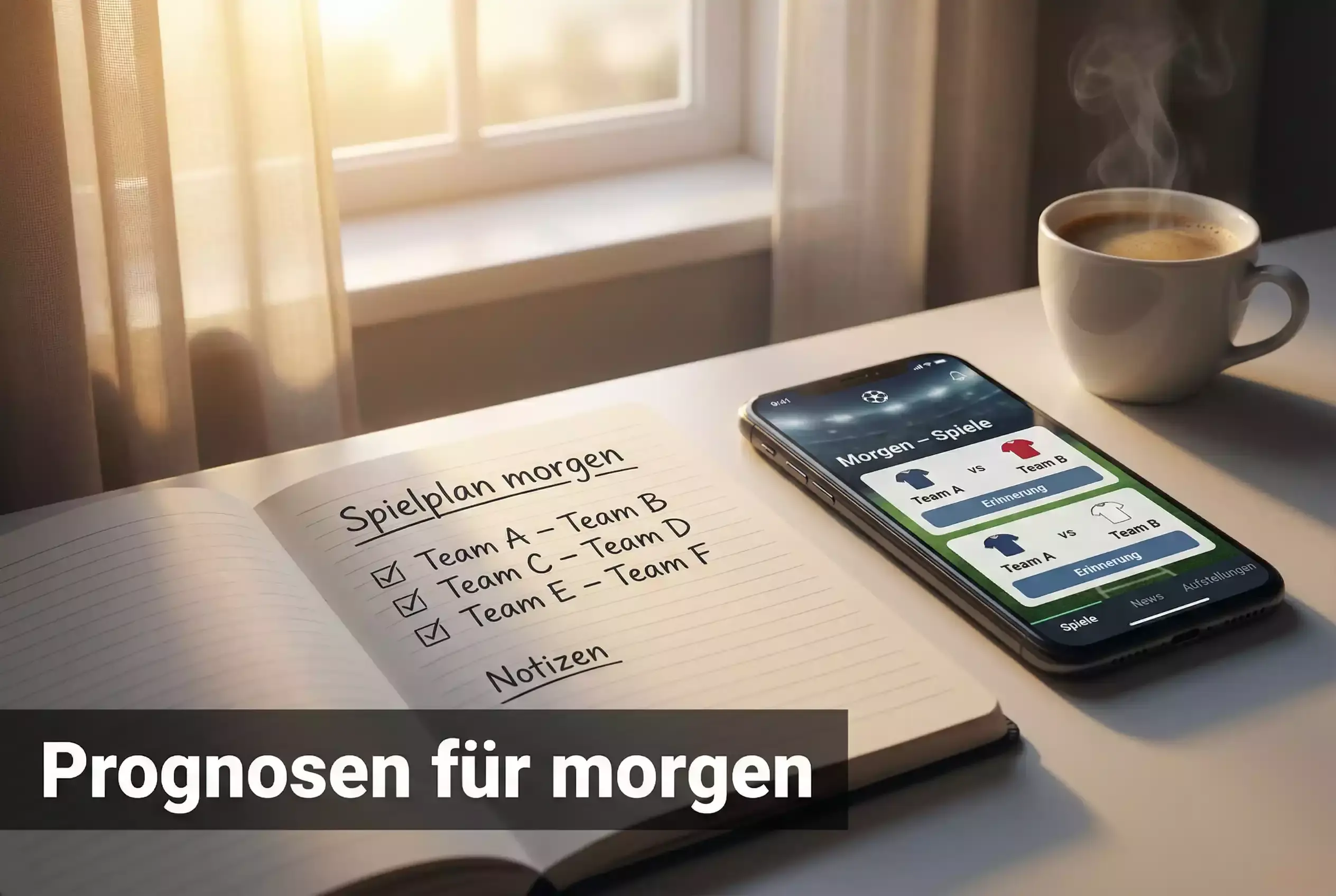 Fußball Vorhersagen morgen – Prognosen für den nächsten Spieltag mit Datenanalyse